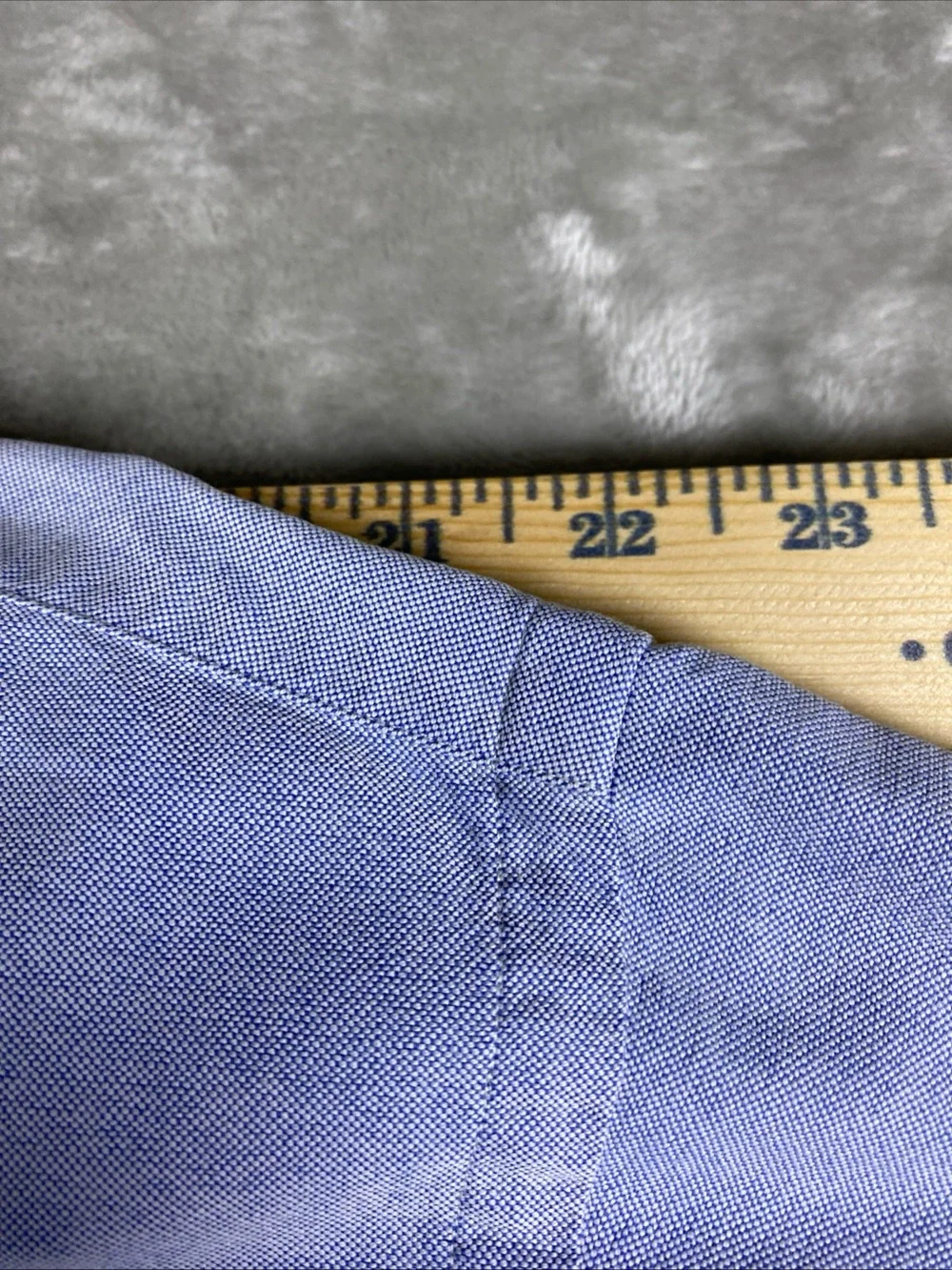 Ralph Lauren‎ Classic Fit Oxford Men’s 17.5 32/33 XXL Light Blue Fresh Pony